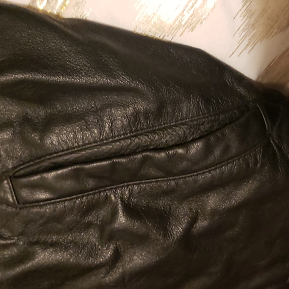 Mens Rare Seattle SuperSonics VIP Collection leather Vintage Bomber jacket - Picture 11 of 16